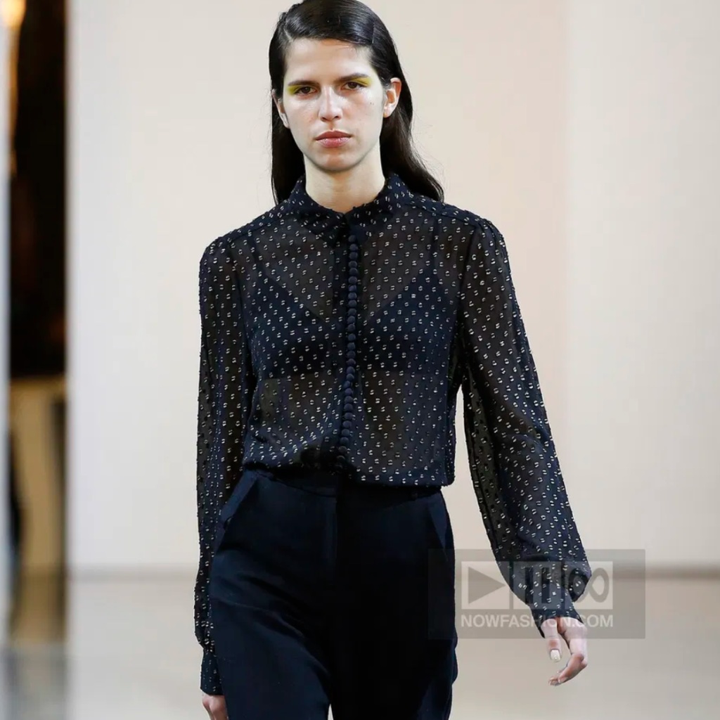 Noon By Noor Raw Fall 2018 Corinne Button Shirt